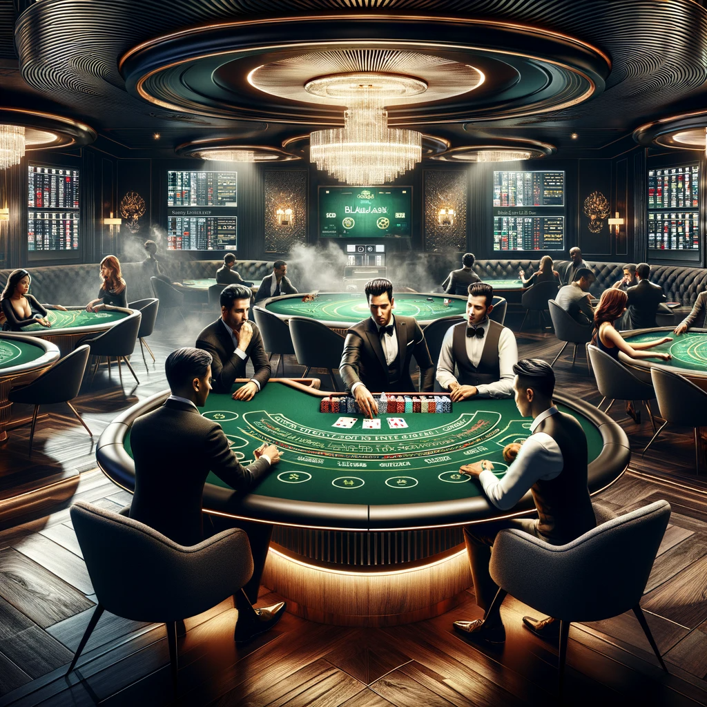 Online blackjack gambling